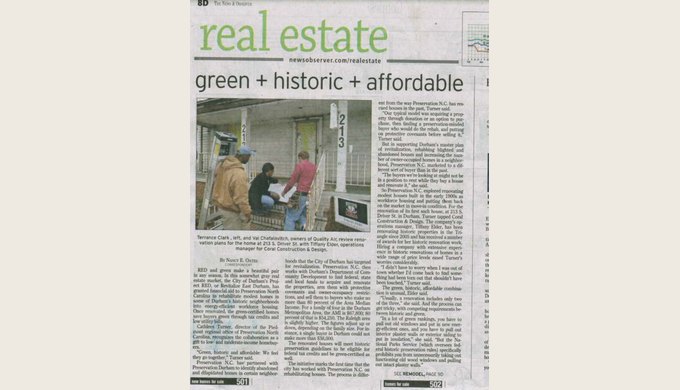 Newspaper article preview