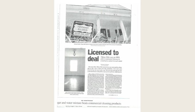 Newspaper article preview