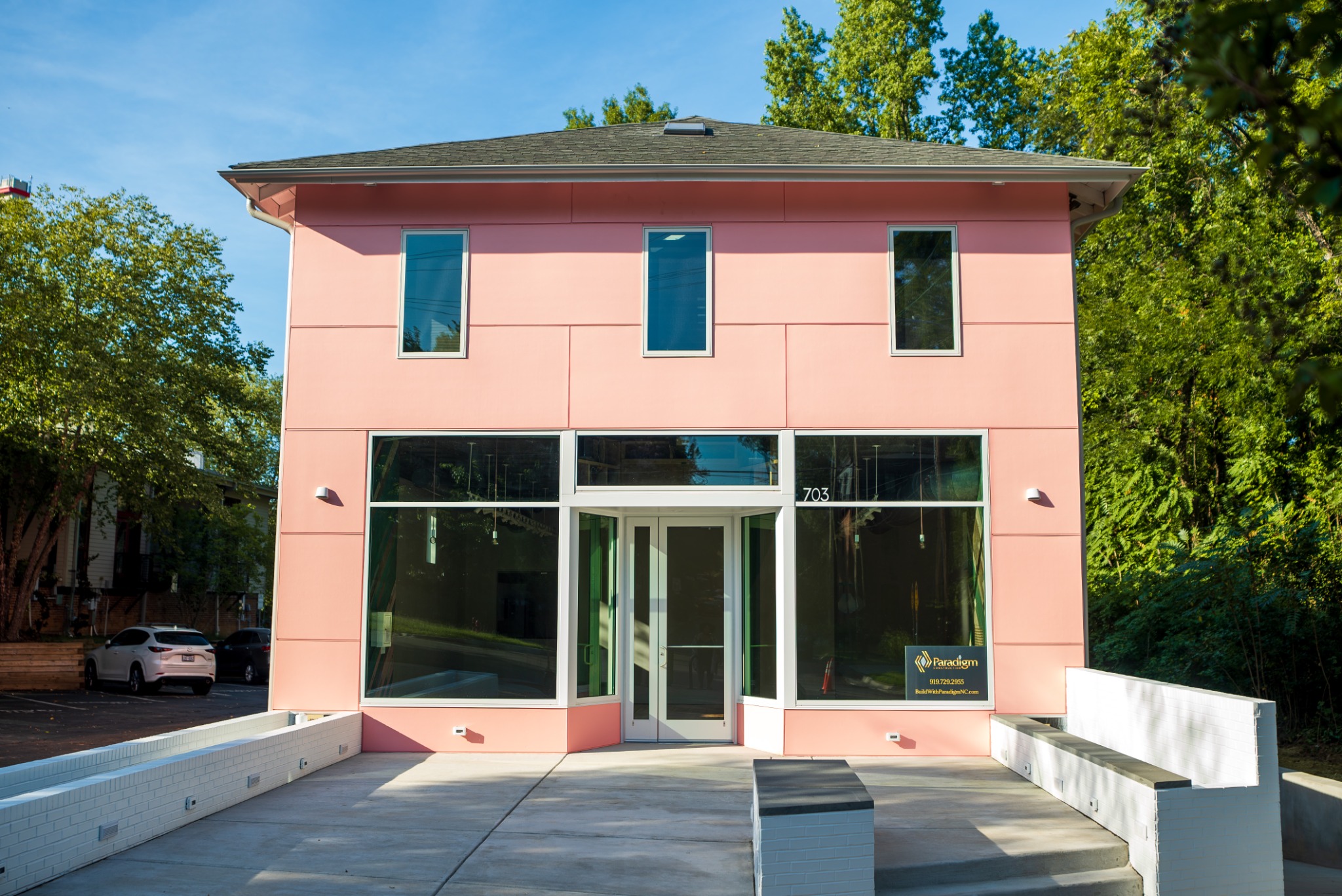 The Pink Building, now Boarding House Art Studios